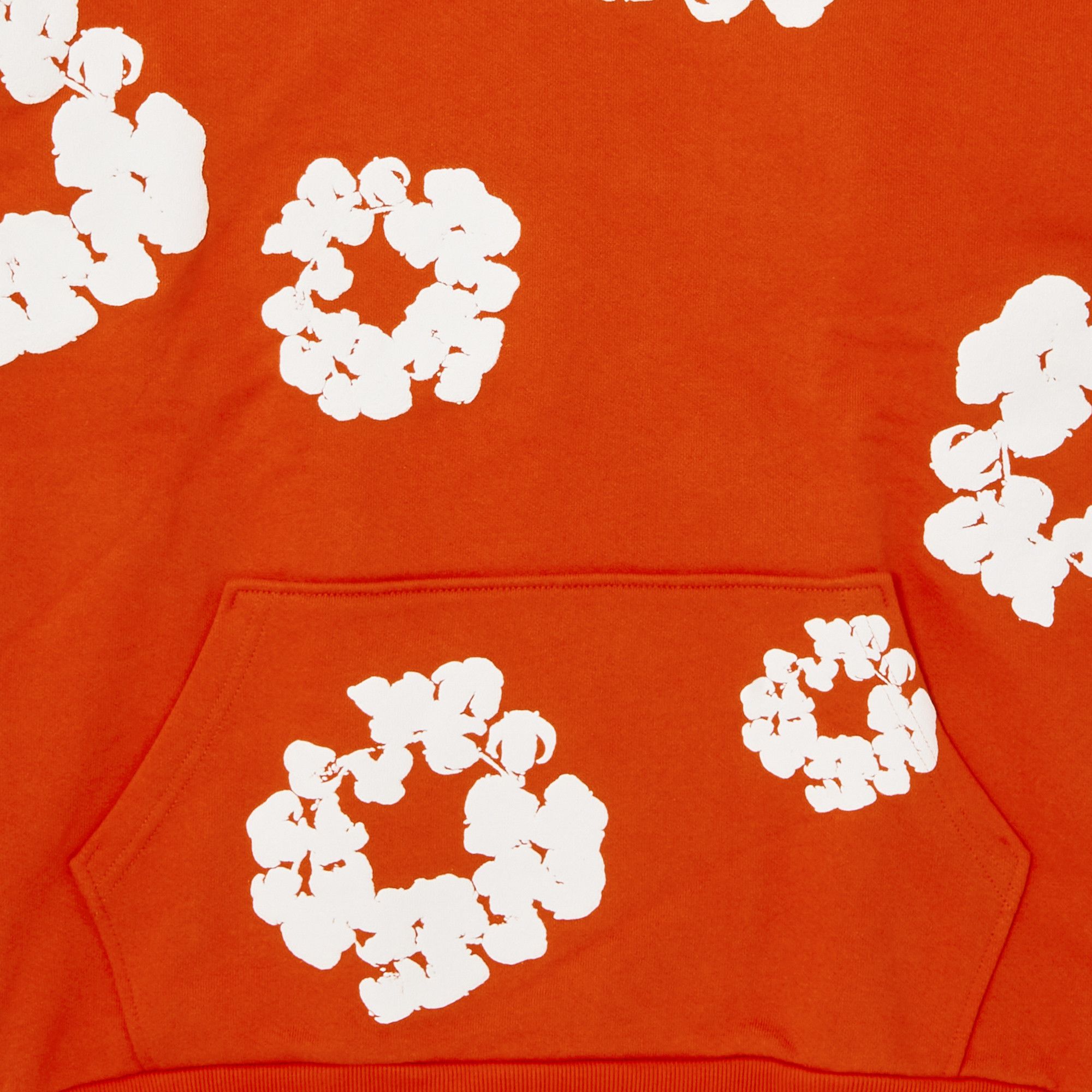 Buy Denim Tears The Cotton Wreath Sweatshirt 'Orange' - 301 Buy Denim Tears The Cotton Wreath Sweatshirt 'Orange' - 301