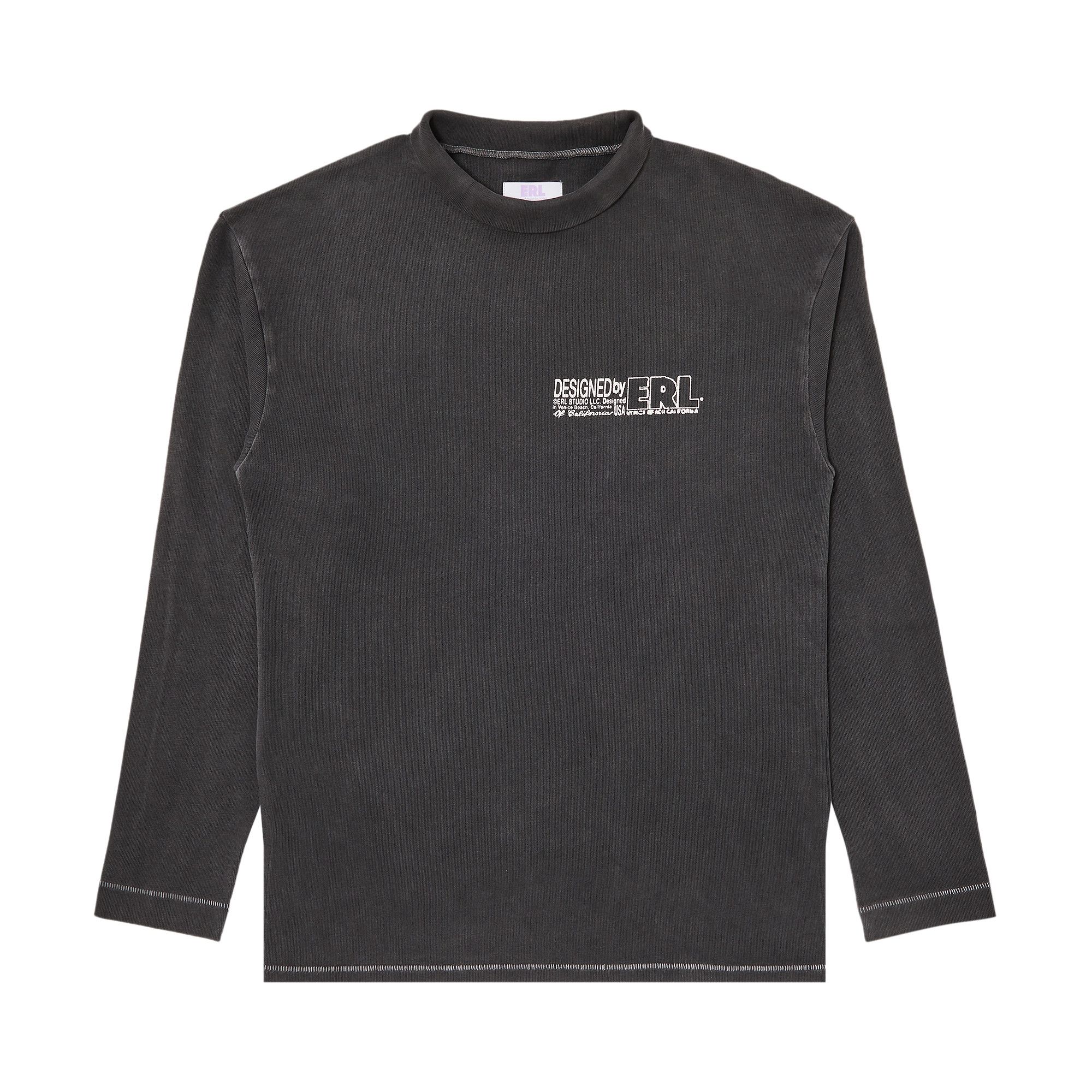 Buy ERL Make Believe Long-Sleeve T-Shirt 'Black' - ERL08T010 BLAC