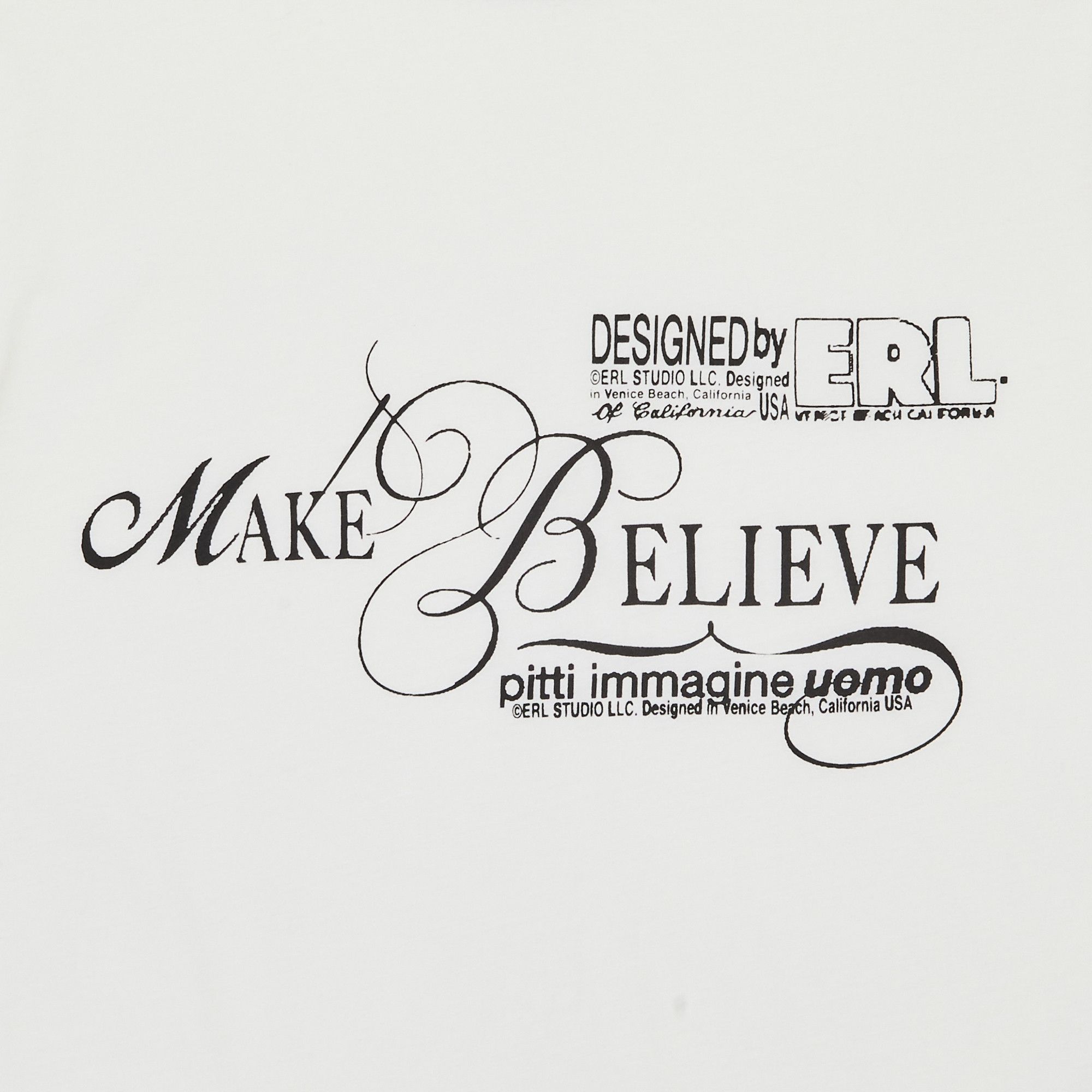 Make Believe T-Shirt White – Above The Clouds