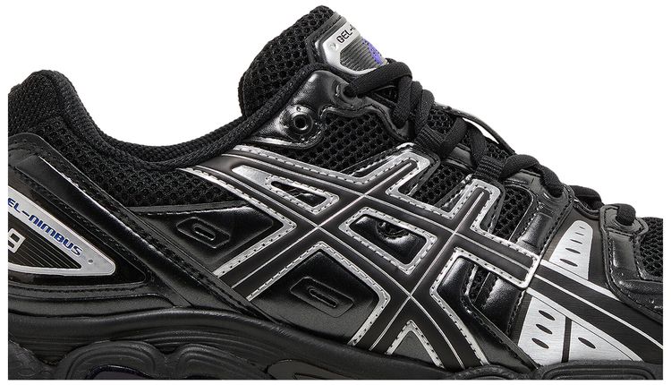 Gel Nimbus 9 Black Pure Silver