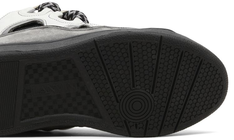 Lanvin Curb Sneakers White Anthracite