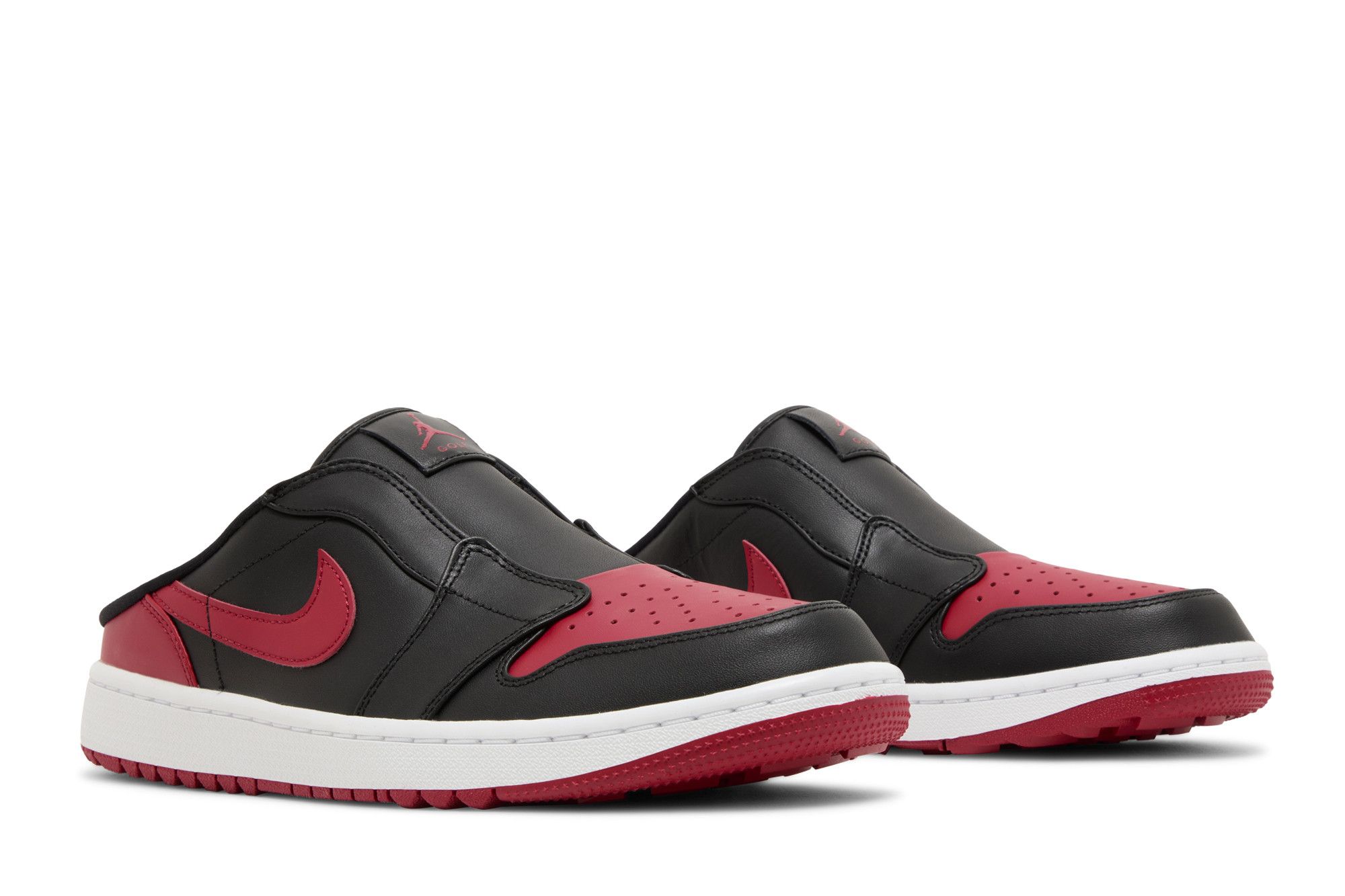 Buy Air Jordan 1 Mule Golf 'Bred' - FJ1214 001 | GOAT