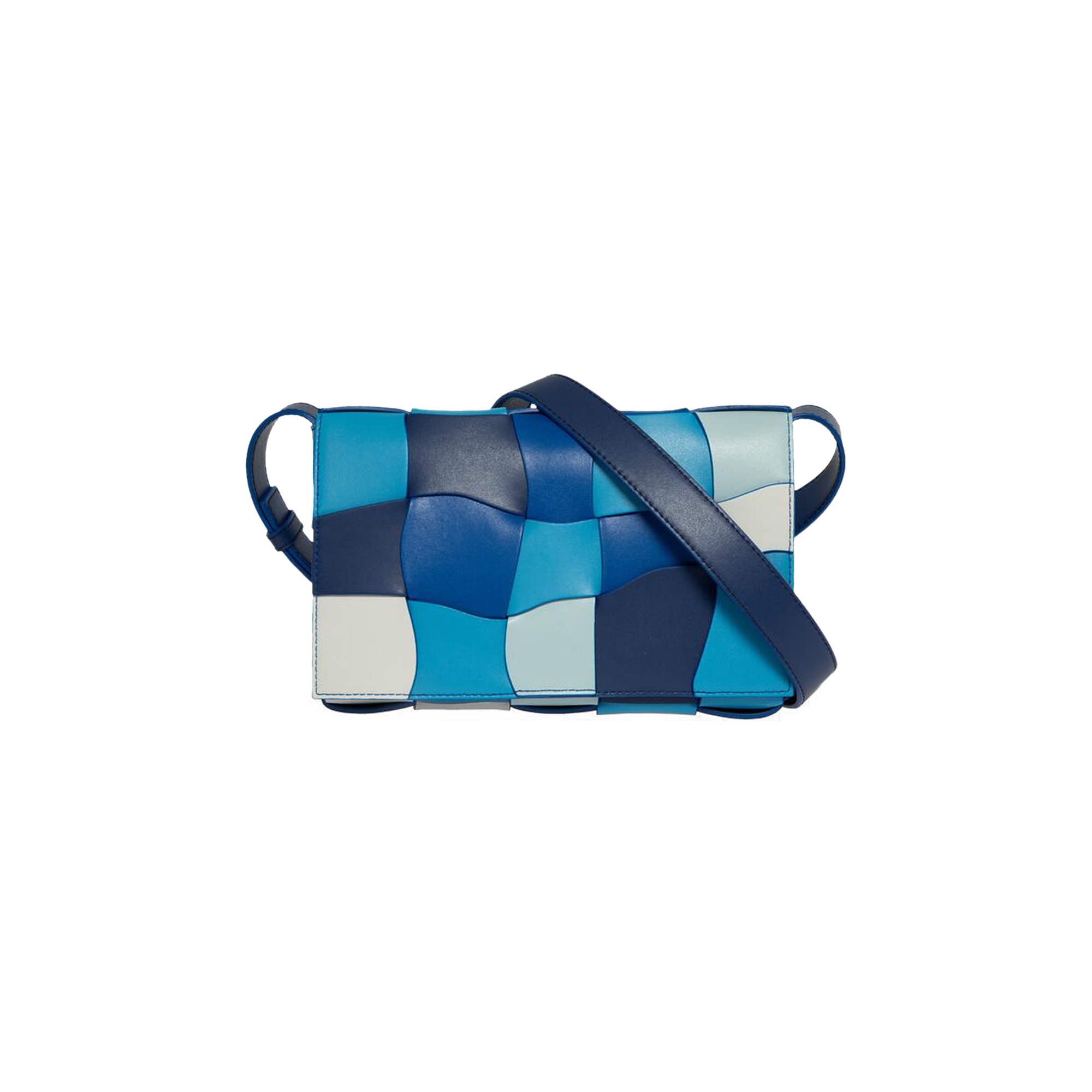 Buy Bottega Veneta Cassette Crossbody Bag 'Blue/Multicolor 