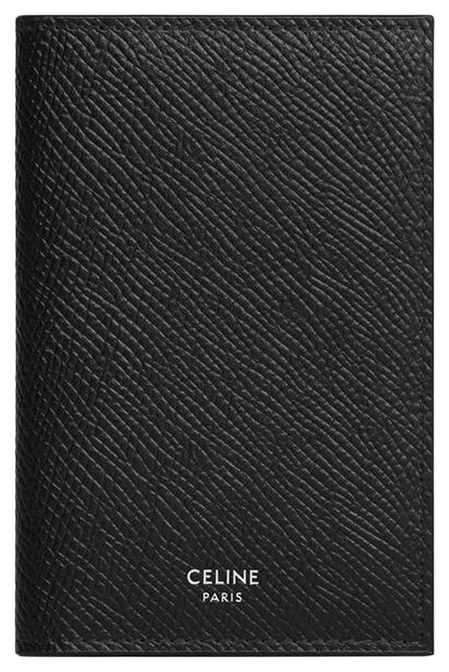 CELINE Vertical Card Holder Black