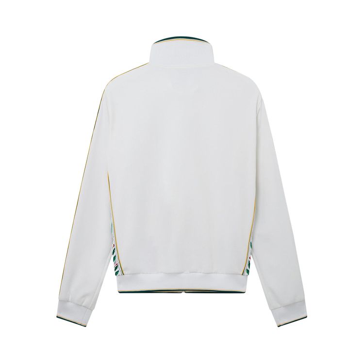 Casablanca Laurel Track Top White