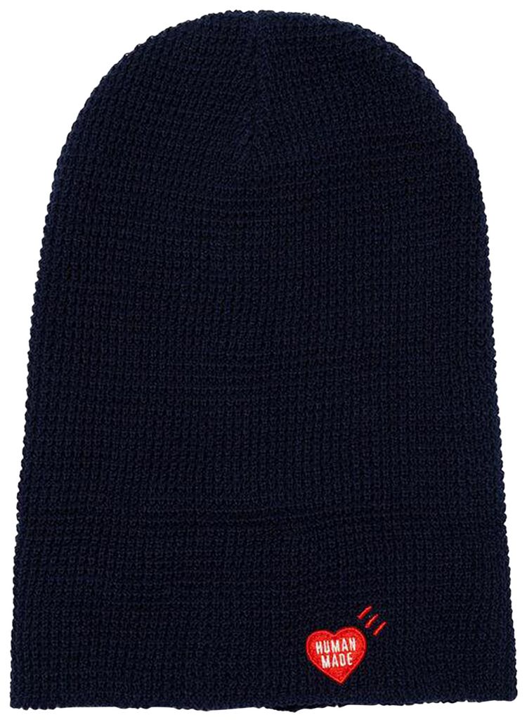 Human Made Waffle Beanie Navy