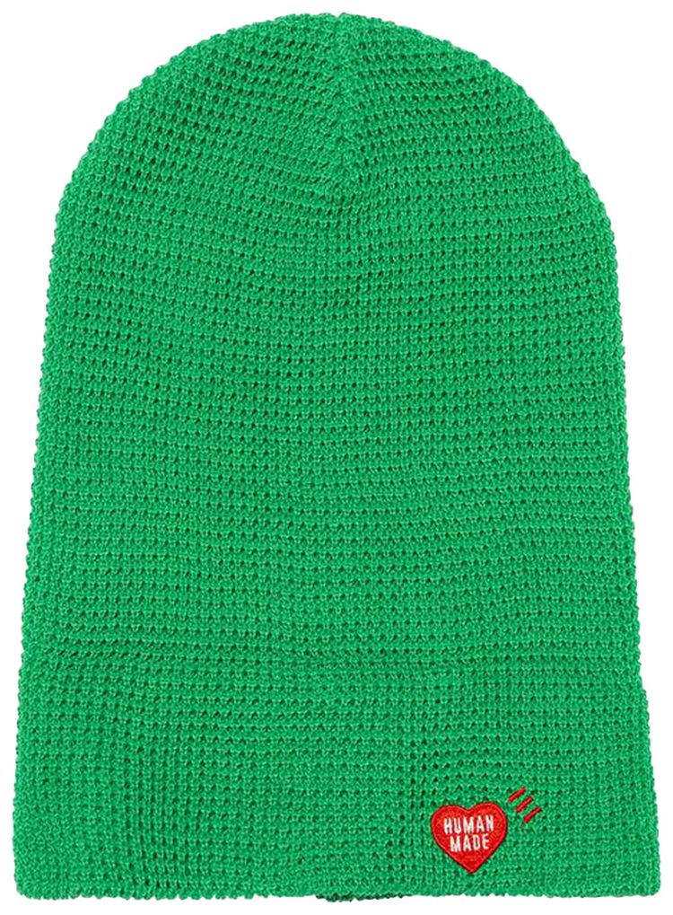 Human Made Waffle Beanie Green