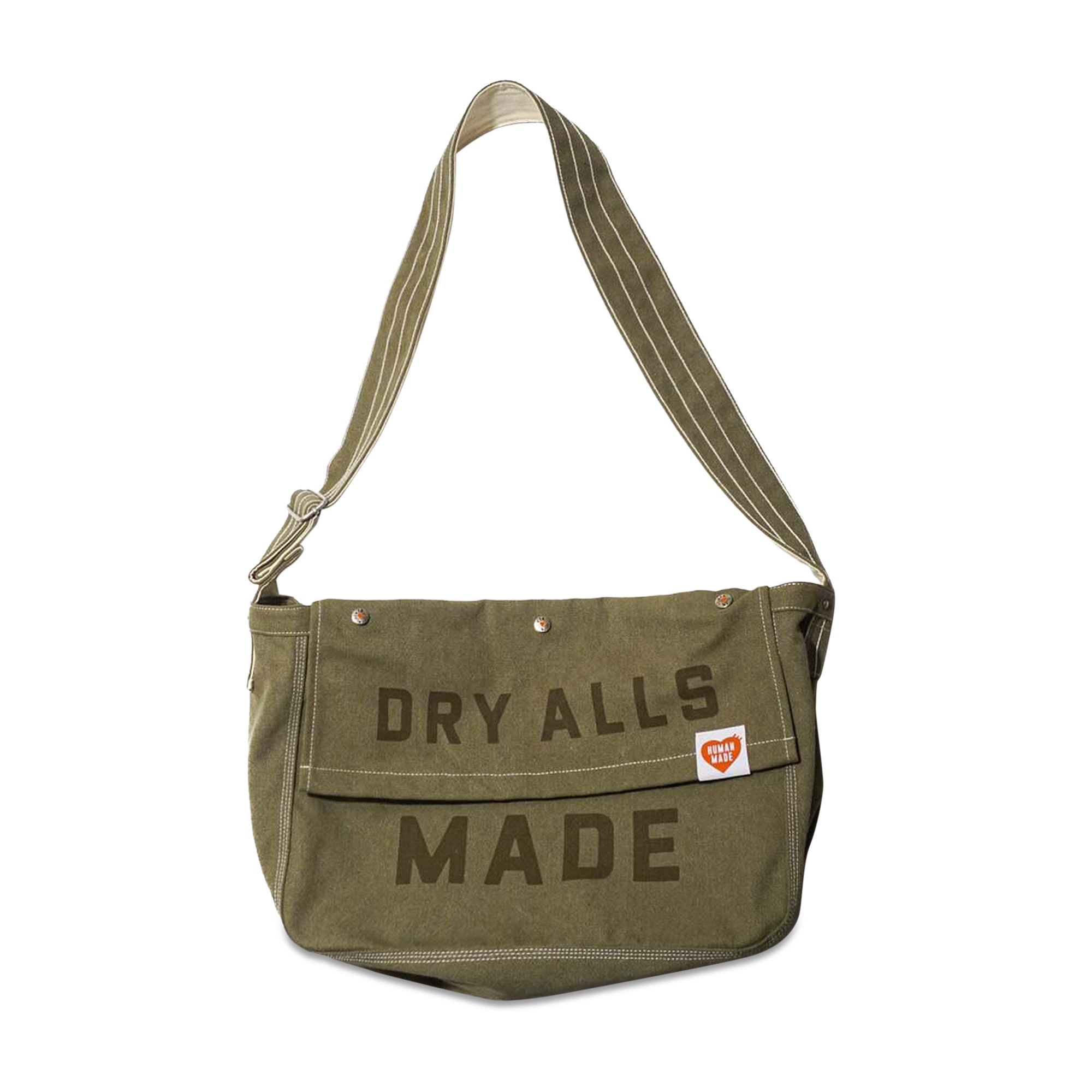 Buy Human Made Mail Bag 'Olive Drab' - HM27GD032 OLIV | GOAT UK