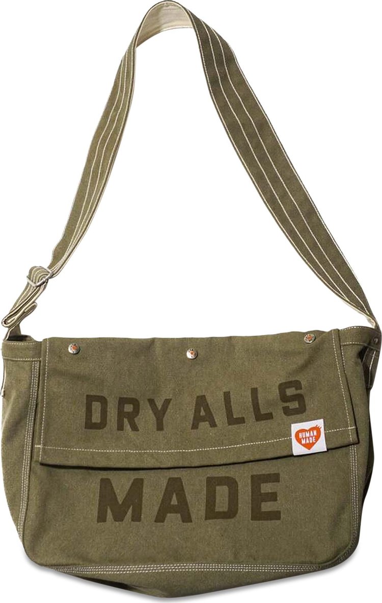 Human Made Mail Bag 'Olive Drab'