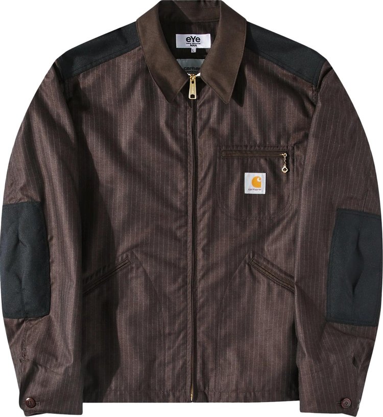 Junya Watanabe x Carhartt WIP OG Detroit Jacket Brown