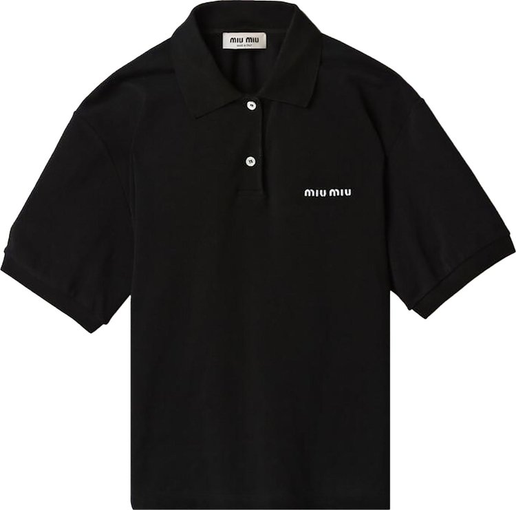 Miu Miu Polo 'Black'