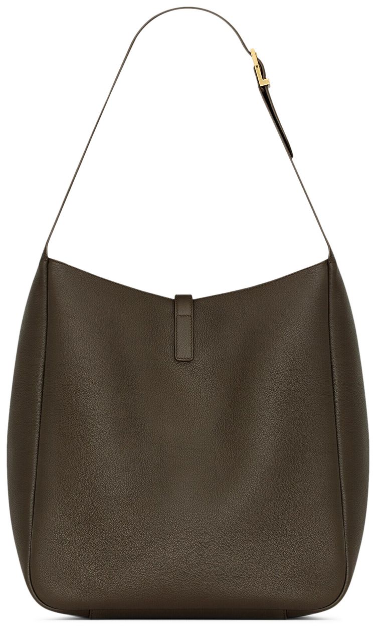 Saint Laurent Le 5 A 7 Supple Large Bag Light Musk