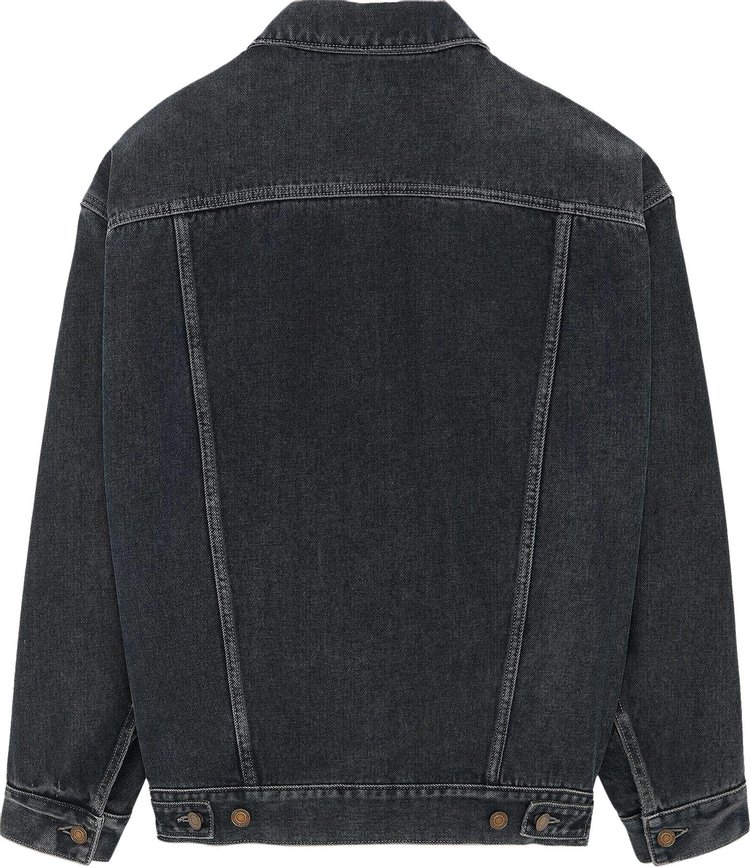 Saint Laurent Oversized Jacket Dark BlueBlack