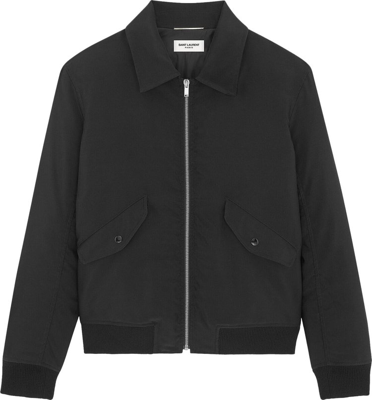 Saint Laurent Bomber Jacket Noir