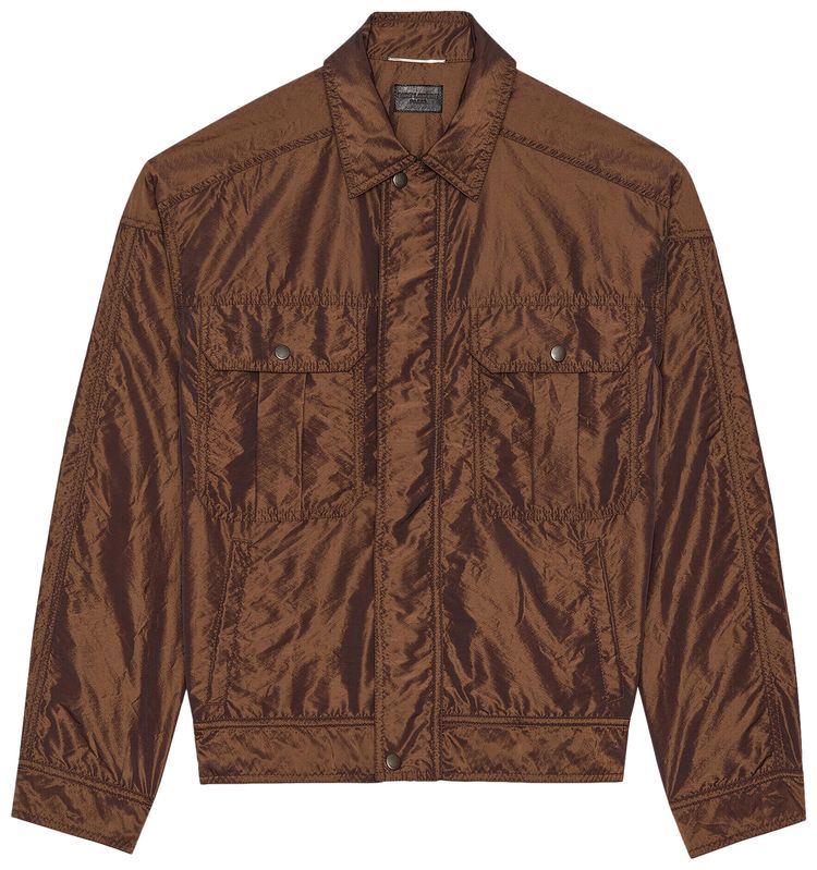 Saint Laurent 80s Army Jacket Rusted Bronze