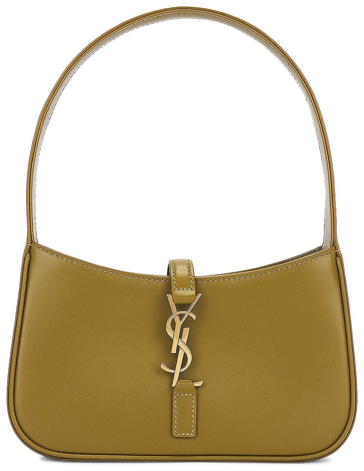 Saint Laurent Le 5 A 7 Hobo Bag Olive Drab