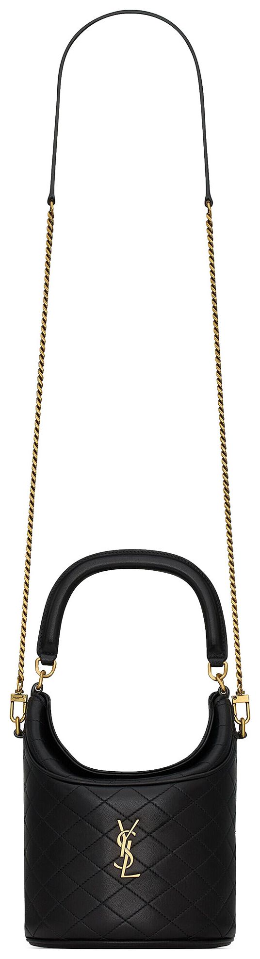 Saint Laurent Gaby Bucket Bag Noir