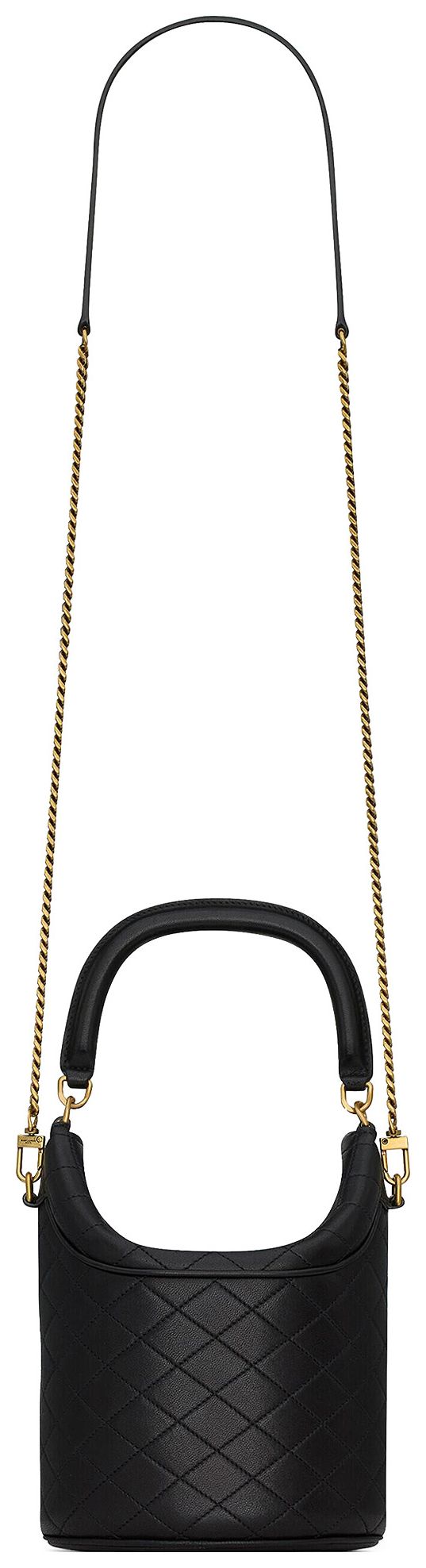 Saint Laurent Gaby Bucket Bag Noir