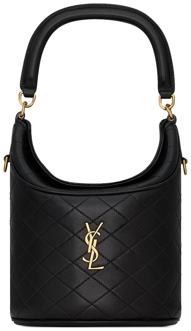 Saint Laurent Gaby Bucket Bag Noir