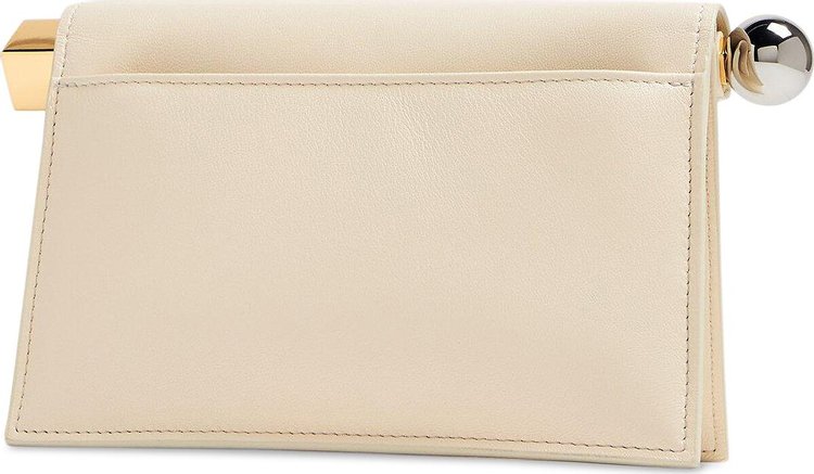 Jacquemus La Petite Pochette Rond Carre Light Ivory