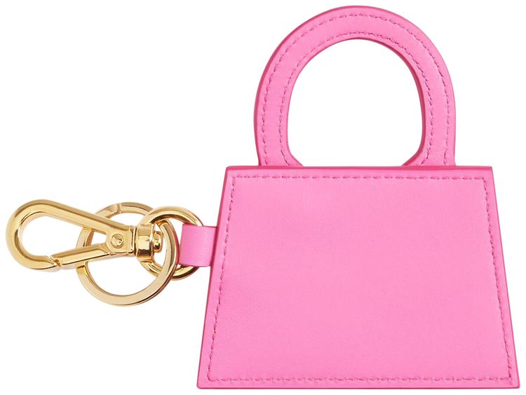 Jacquemus Le Porte Cles Chiquito Neon Pink