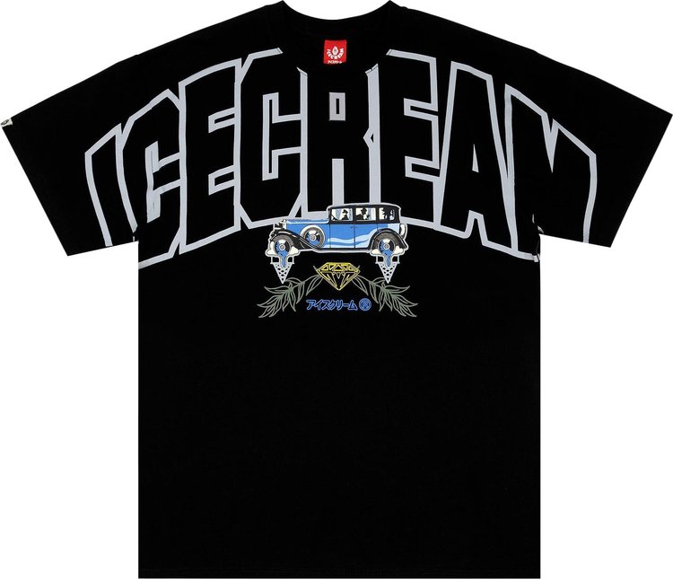 Icecream Collegiate T-Shirt 'Black'