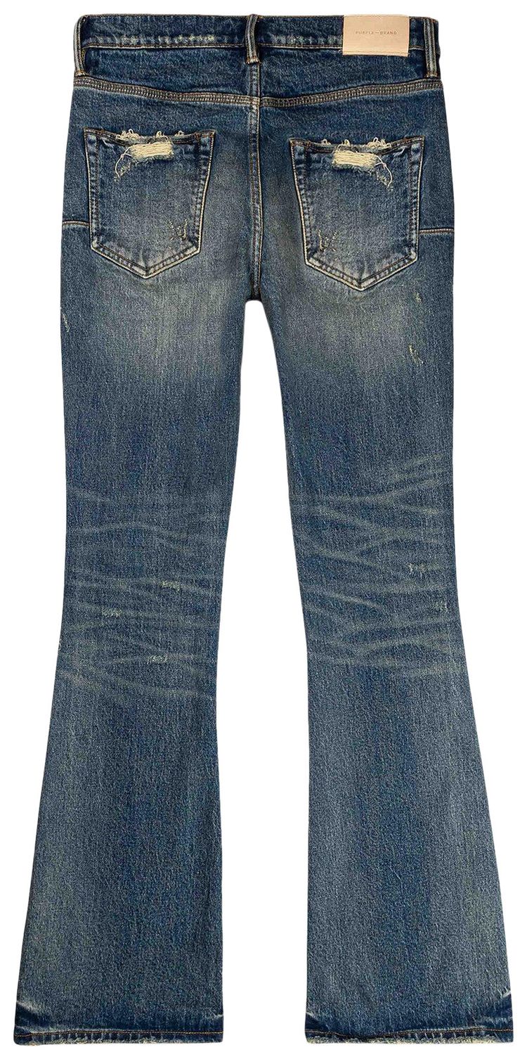PURPLE BRAND Flare Jeans Mid Indigo