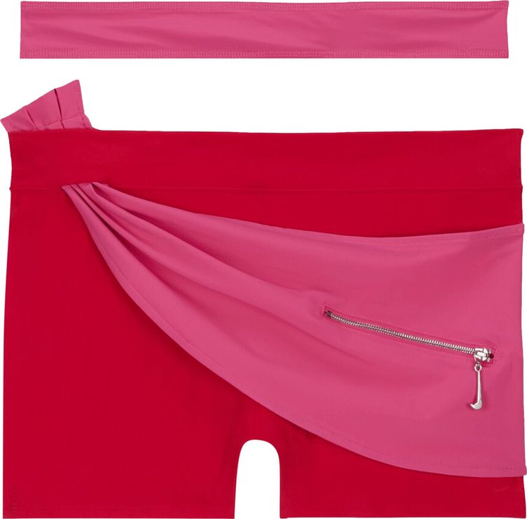 Nike x Jacquemus Pareo Shorts 'Dark Pink'