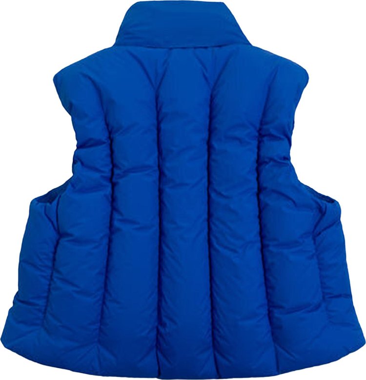 DingYun Zhang Reversible Swollen Gillet Reflex Blue