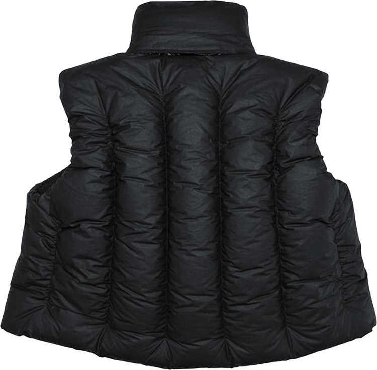 DingYun Zhang Reversible Swollen Gillet Ash Black