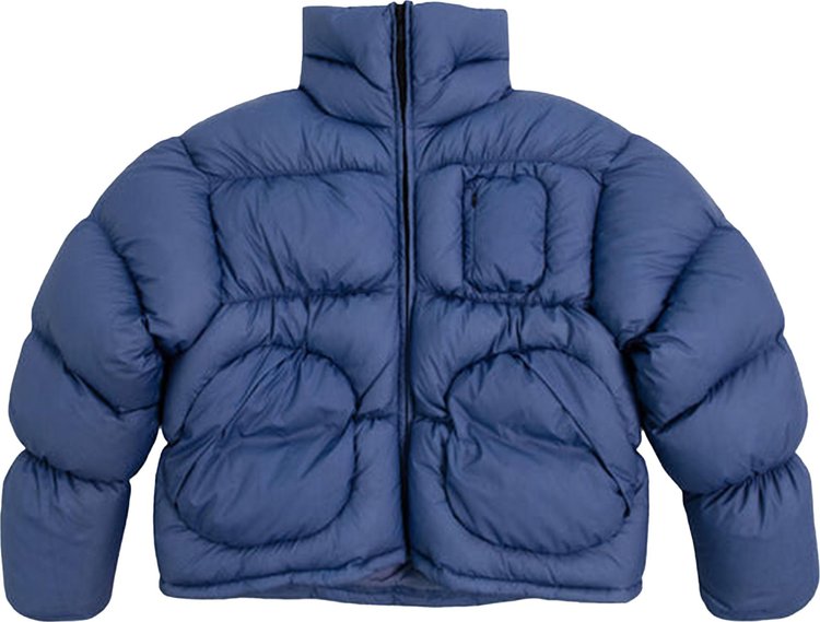 DingYun Zhang Quilted Volume Jacket 'Midnight Navy'