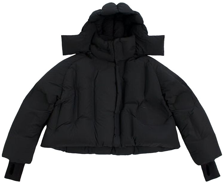 DingYun Zhang Reflex Cocoon Jacket 'Matte Black'