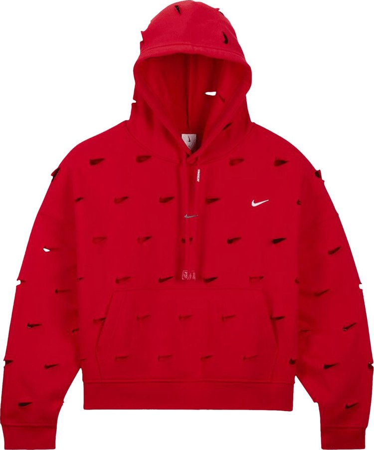 Nike x Jacquemus Hoodie 'Red'