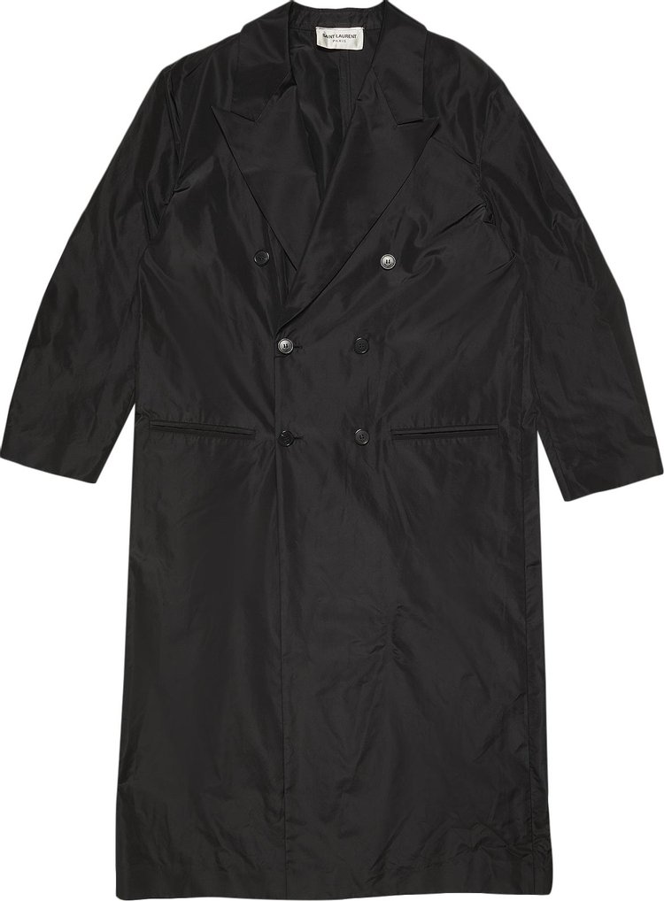 Saint Laurent Croise Coat 'Black'