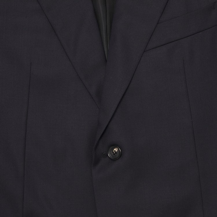 Lanvin Single Breasted Flap Pockets Jacket Navy Blue