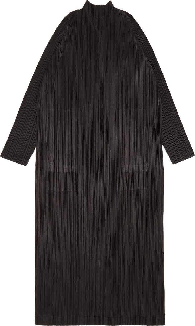 Pleats Please Issey Miyake MC January Dress Olive Grey