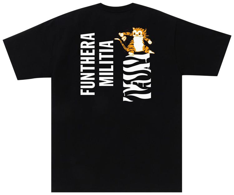 BAPE White Tiger Tee Black