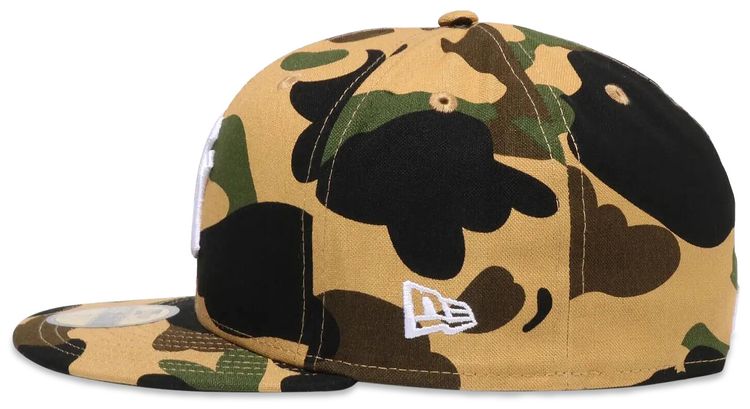 BAPE x MLB x New Era New York Yankees 59FIFTY Cap Yellow