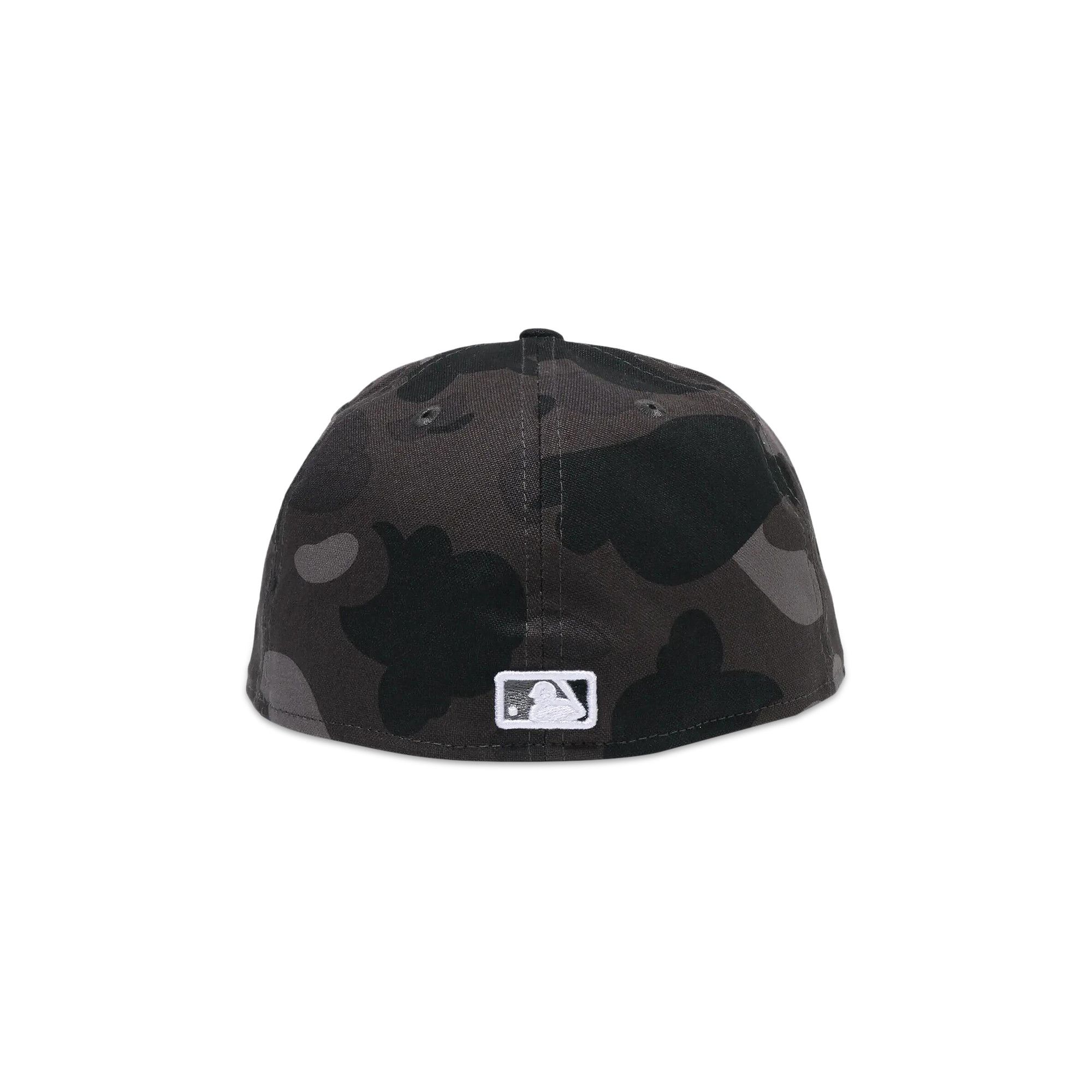 本物保証!  x BAPE Buy MLB Cap 59FIFTY Sox White Chicago Era New x 帽子