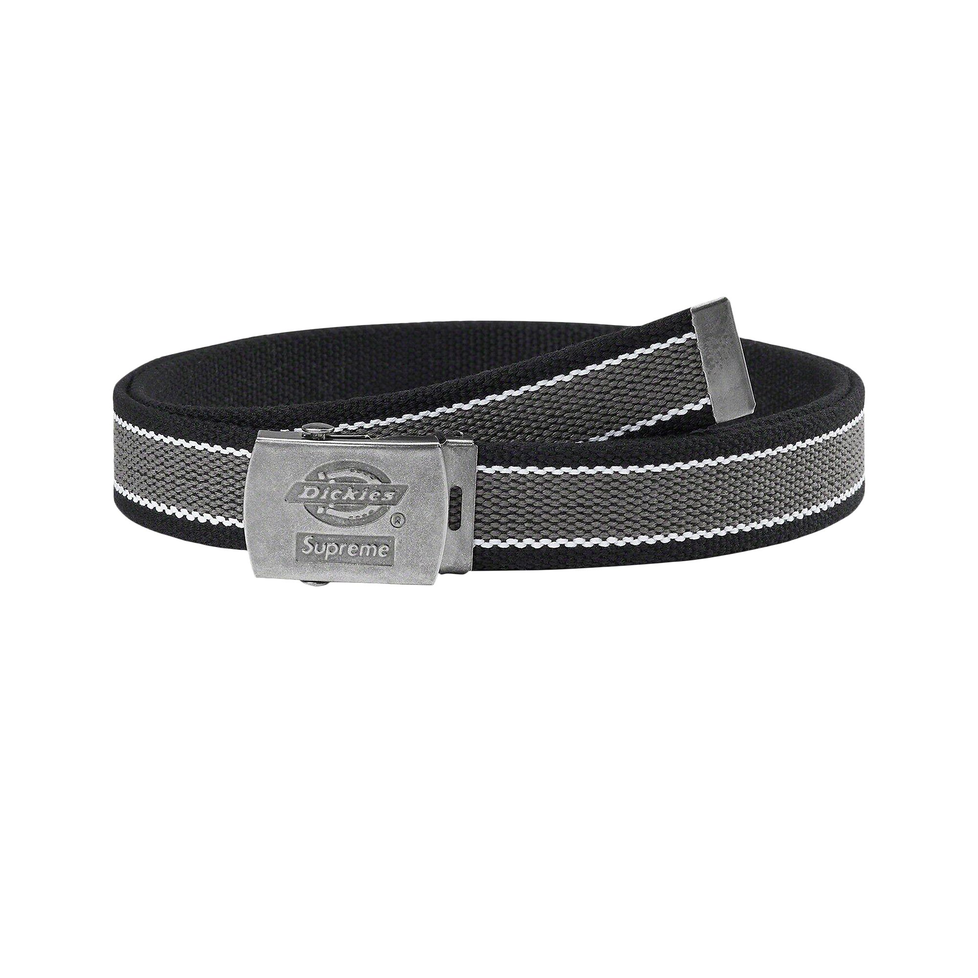 Supreme x Dickies Stripe Webbing Belt 'Black'