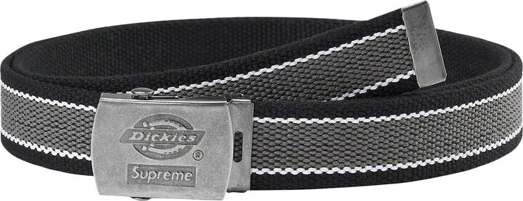 Supreme x Dickies Stripe Webbing Belt 'Black'