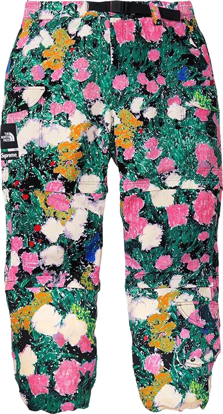 Supreme x The North Face Trekking Zip-Off Belted Pant 'Flowers'