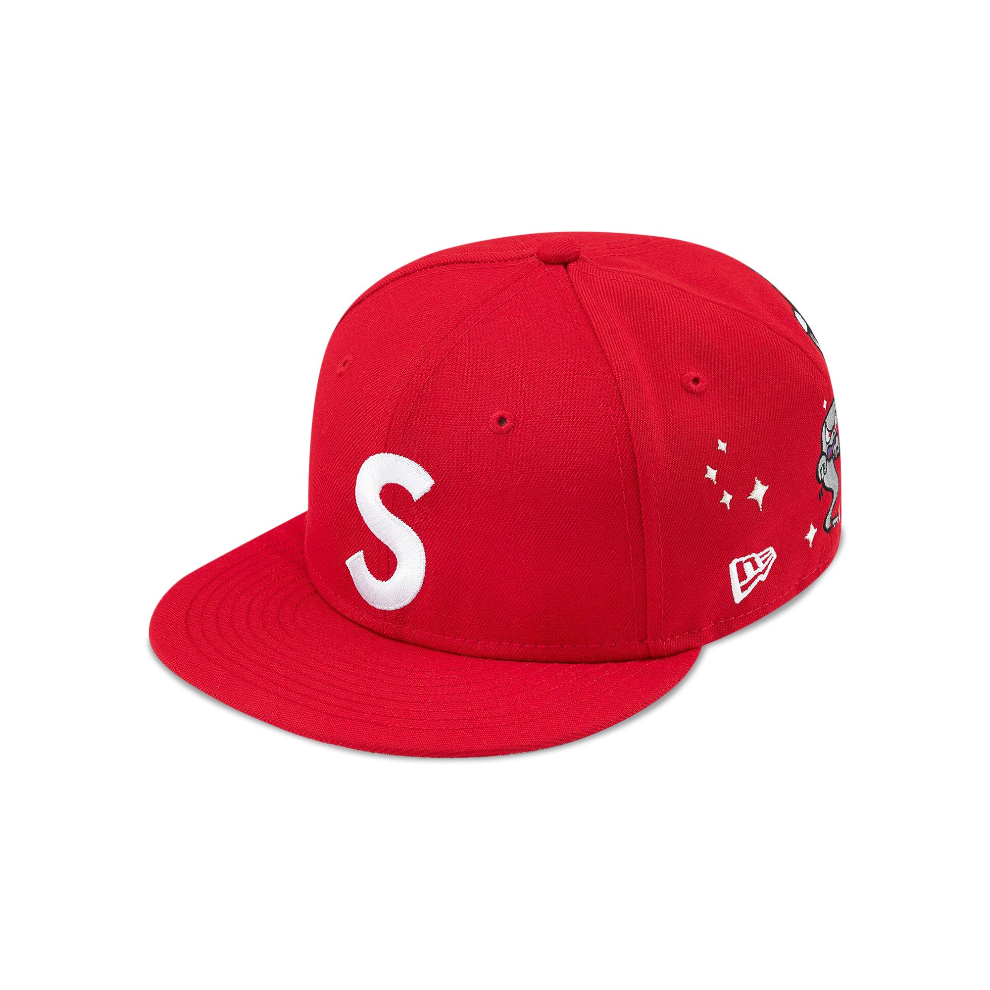 Buy Supreme Characters S Logo New Era 'Red' - SS22H85 RED | GOAT