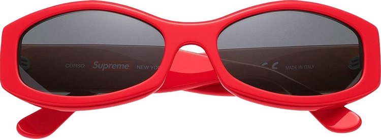 Supreme Corso Sunglasses 'Red'