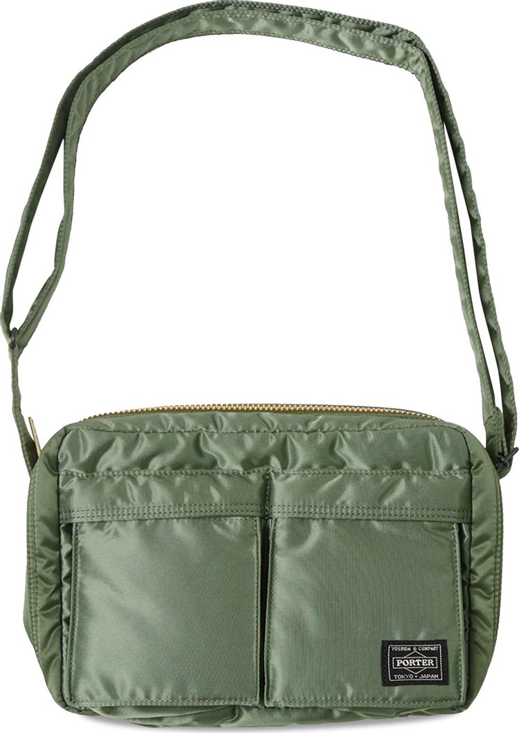 Porter-Yoshida & Co. Tanker Shoulder Bag 'Sage Green'