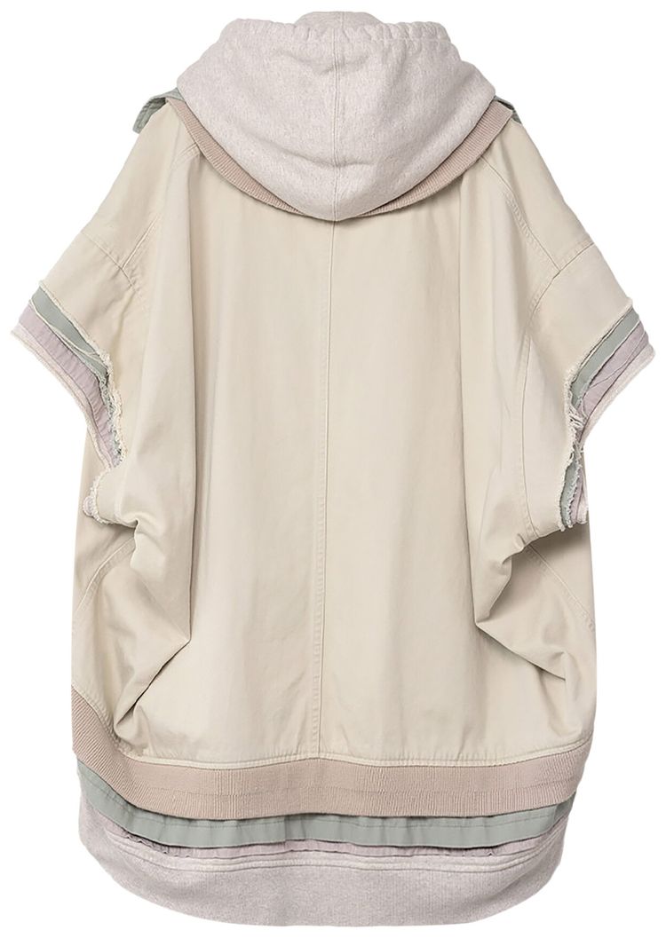 Maison Mihara Yasuhiro Triple Layered Vest White
