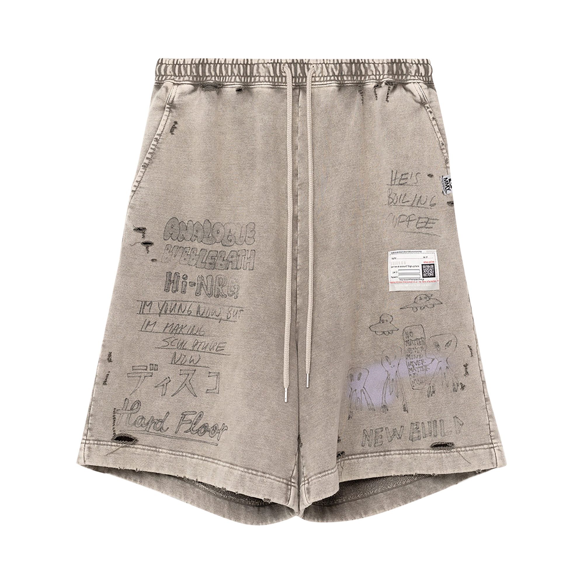 MAISON EUREKA] VINTAGE REWORK BIGGY SHORTS 'BLUE' - RINOSTORE