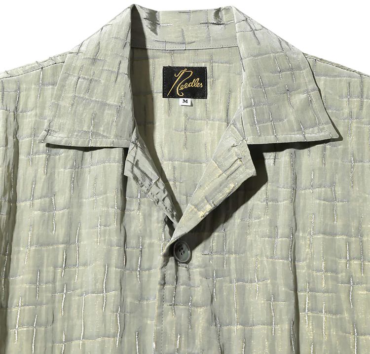 Needles Cabana Shirt Blue Grey