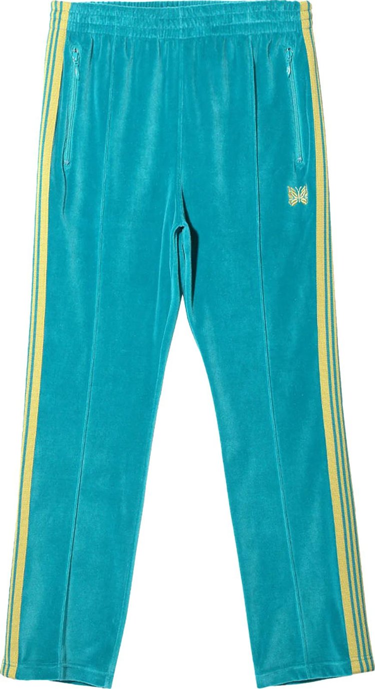 Needles Narrow Track Pant Turquoise