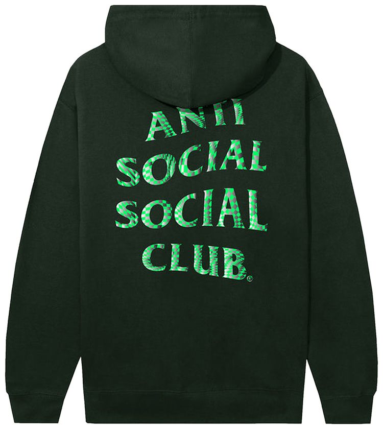 Anti Social Social Club System Hoodie Pine Green